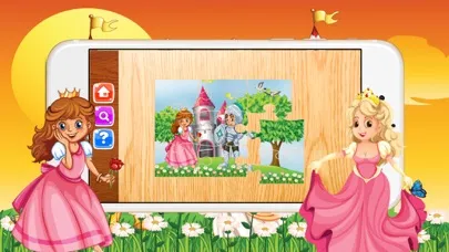 Capturas de pantalla de Princess Pony Jigsaw Puzzle for Toddlers and Girl