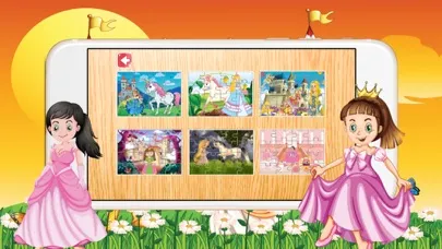 Capturas de pantalla de Princess Pony Jigsaw Puzzle for Toddlers and Girl