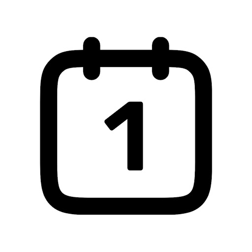 Date on status bar