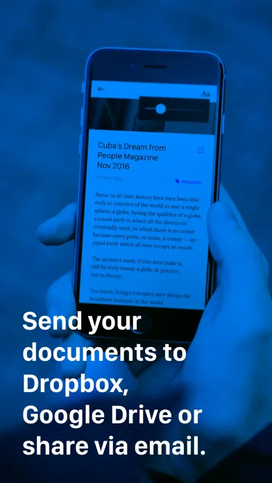 Capturas de tela do Doc Scanner - OCR & PDF Reader