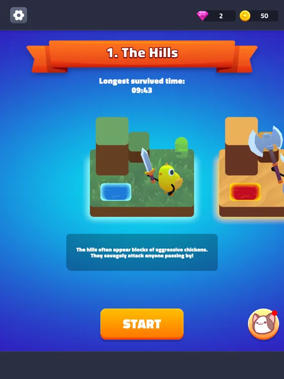 Survivor Cat: Chicken Invaders iPad  Screenshots