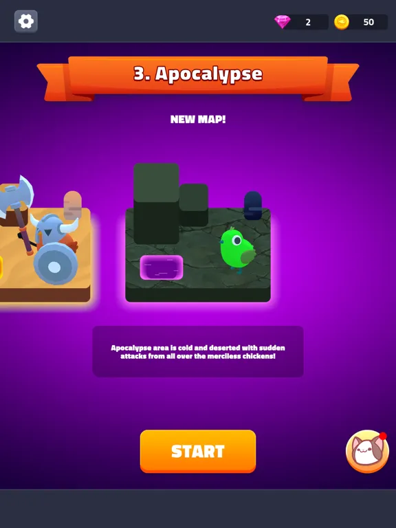 Survivor Cat: Chicken Invaders iPad  Screenshots