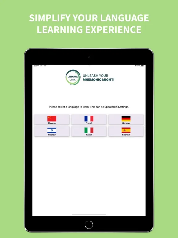 ภาพหน้าจอของ Lingua Link: Language Learning iPad 