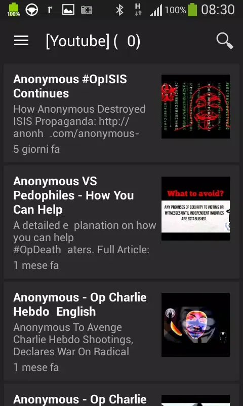 Anonymous Screenshots