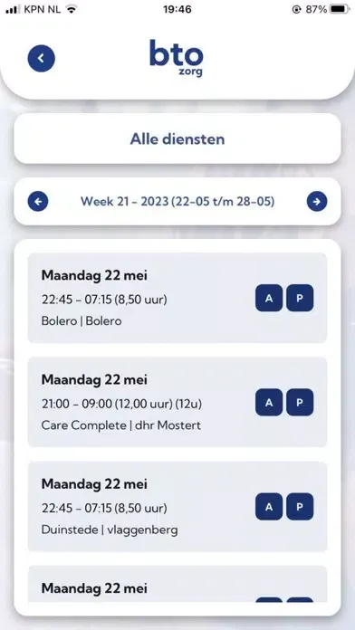 BTO Zorg Screenshots