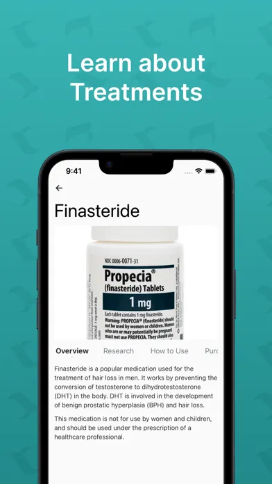 Captures d'écran de Hairly: Fight Hair Loss