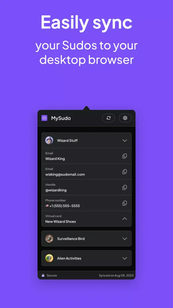 MySudo Screenshots