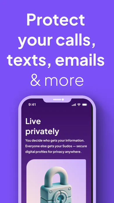 Capturas de pantalla de MySudo - Protect Your Identity