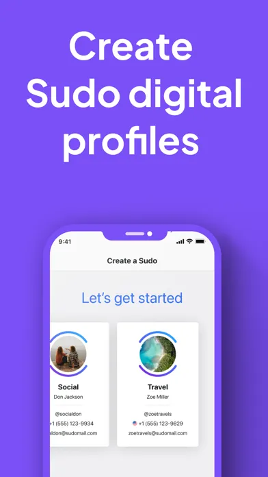 Capturas de pantalla de MySudo - Protect Your Identity