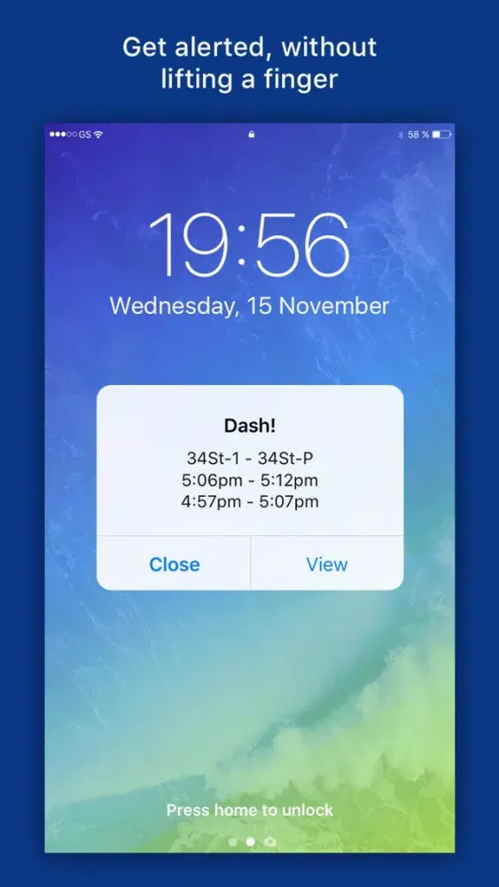 Dash! Transit: Daily Bus & Subway Transit Alerts應用截圖