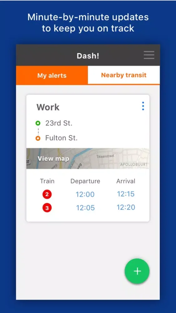 Dash! Transit: Daily Bus & Subway Transit Alerts應用截圖