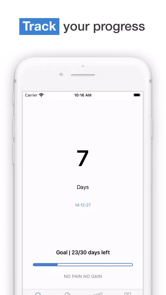 Capturas de tela do Purist - Nofap Counter & Track