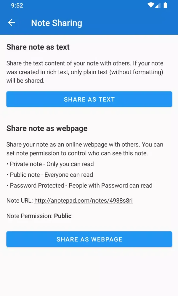 Скриншоты a Notepad