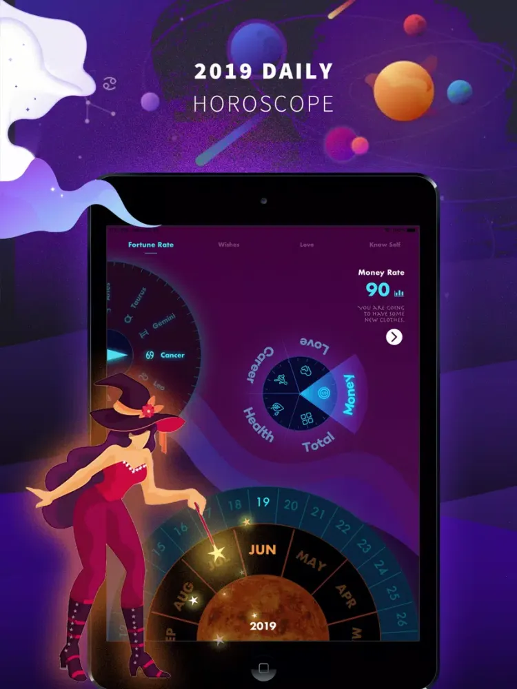 Astrology & Horoscope Reading iPad  Ekran Görüntüleri