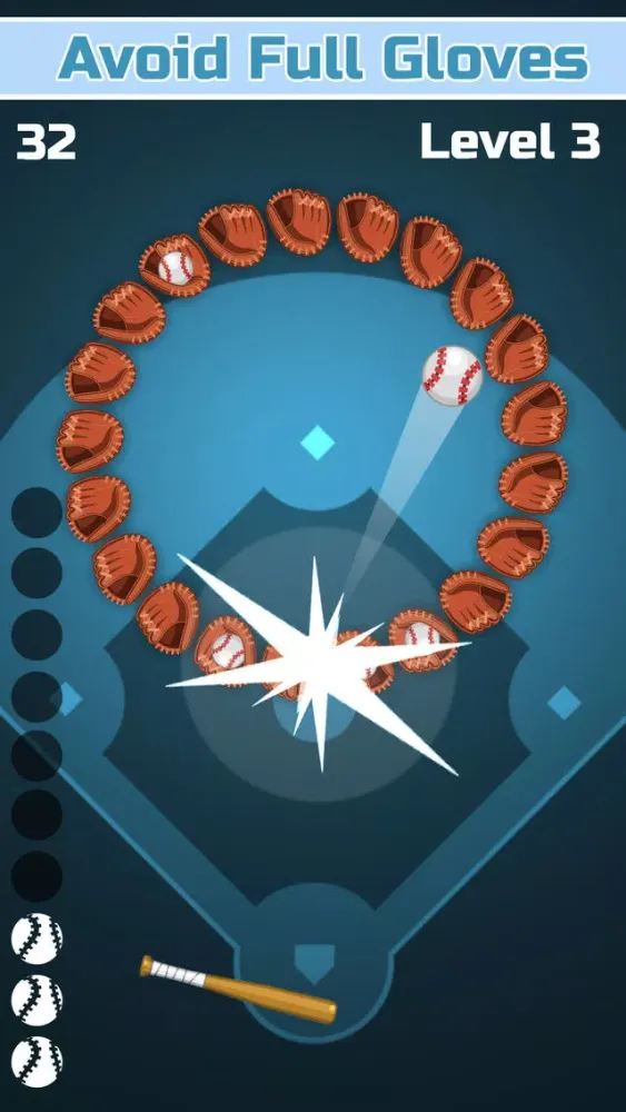 Ảnh chụp màn hình của Baseball Catch