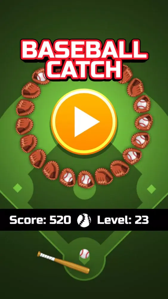 Ảnh chụp màn hình của Baseball Catch