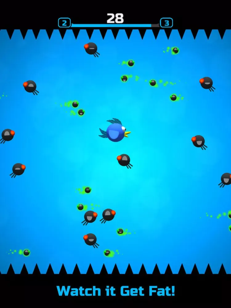 Greedy Bird! iPad  Screenshots