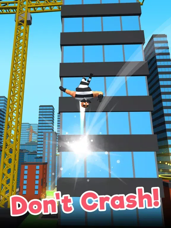 Tangkapan skrin Mr Pole Vault: Escape Plan iPad 