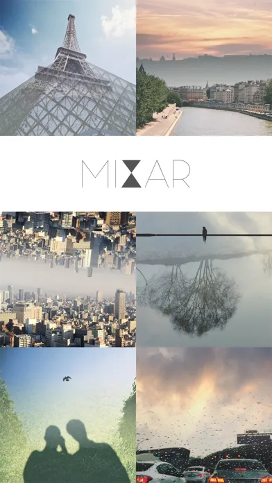 Capturas de tela do Mixar