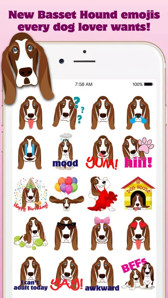 BassetMoji Screenshots