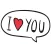 Hearts and Flowers - Cute Love Valentine Stickers