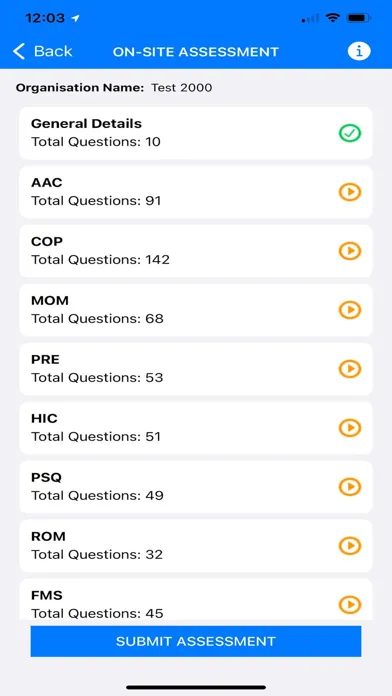 تصاویر NABH-HA Assessor App
