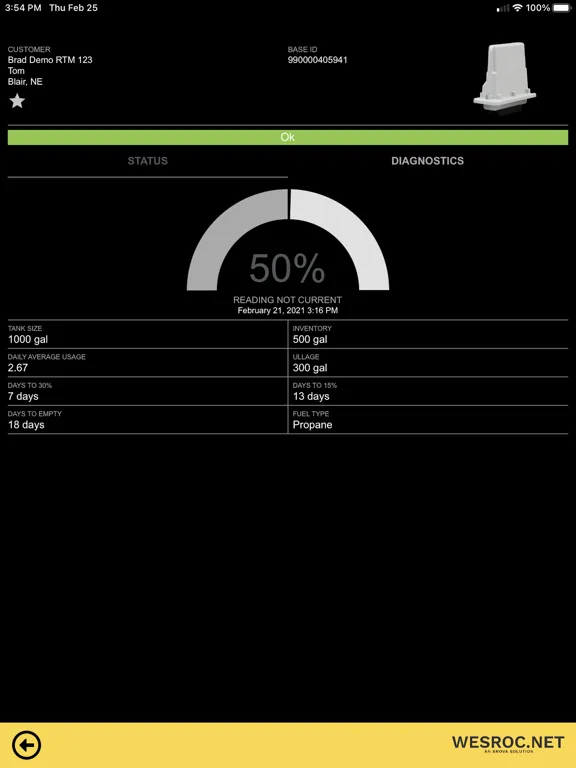 Anova Field iPad  スクリーンショット