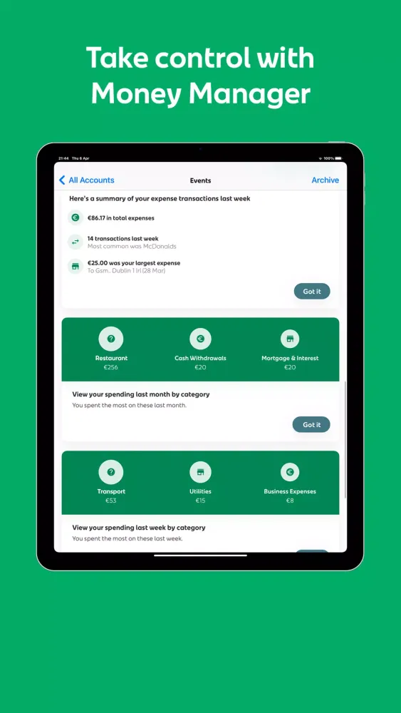 An Post Money Screenshots