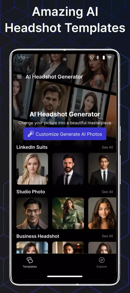 AI Headshot Generator－Creator Screenshots