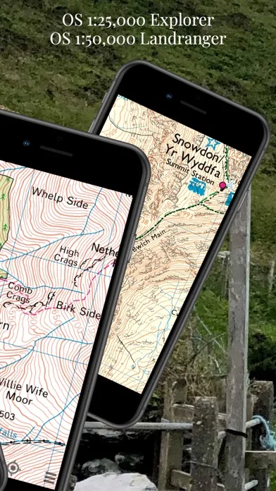 Tangkapan skrin OMN - Outdoor Map Navigator