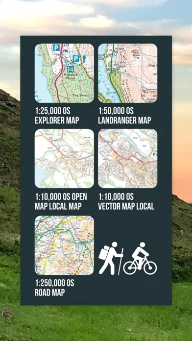 Tangkapan skrin OMN - Outdoor Map Navigator
