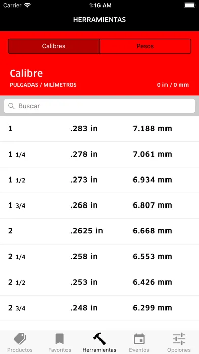 Captures d'écran de ANSA Aceros Nacionales