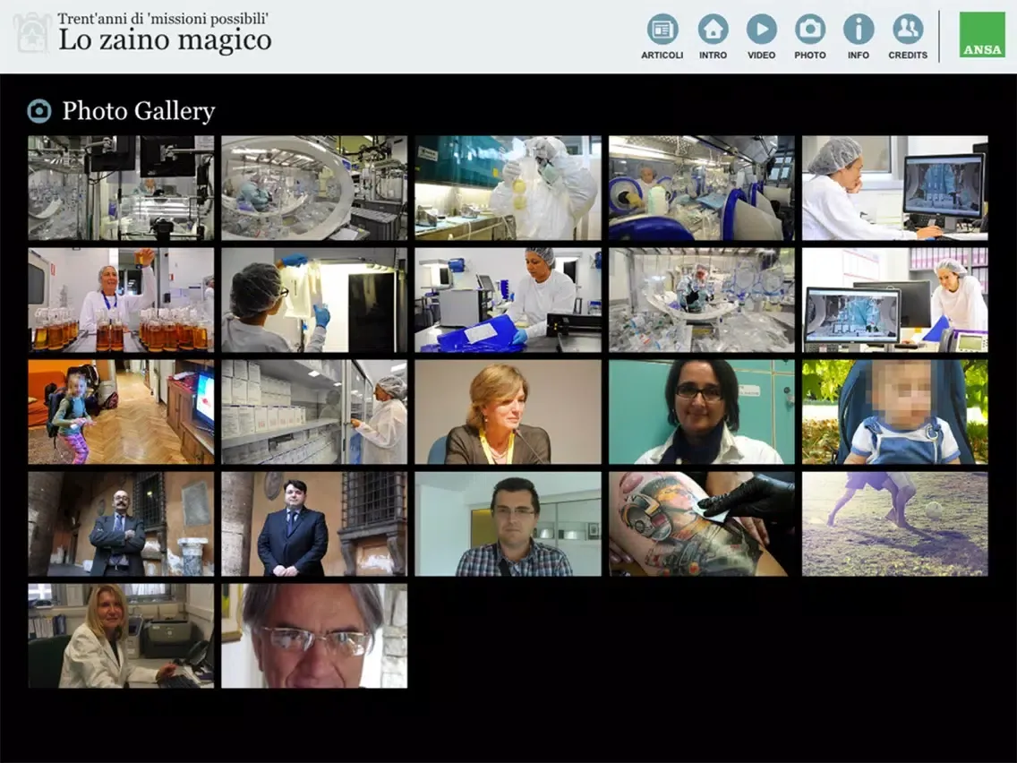 Capturas de tela do Lo zaino magico iPad 