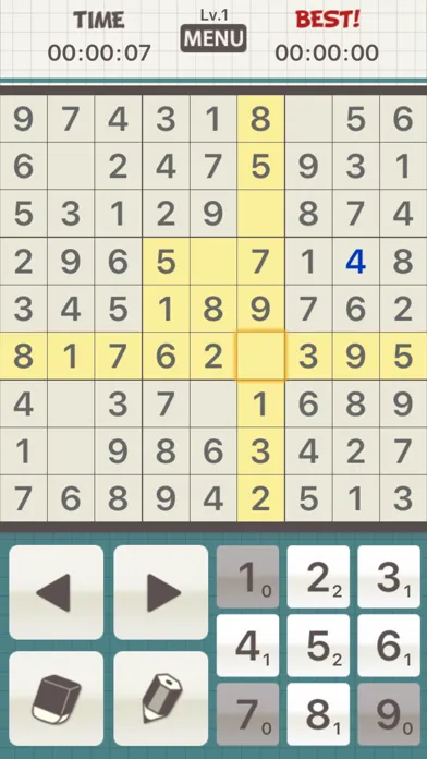 Zrzuty ekranu Dr. Sudoku