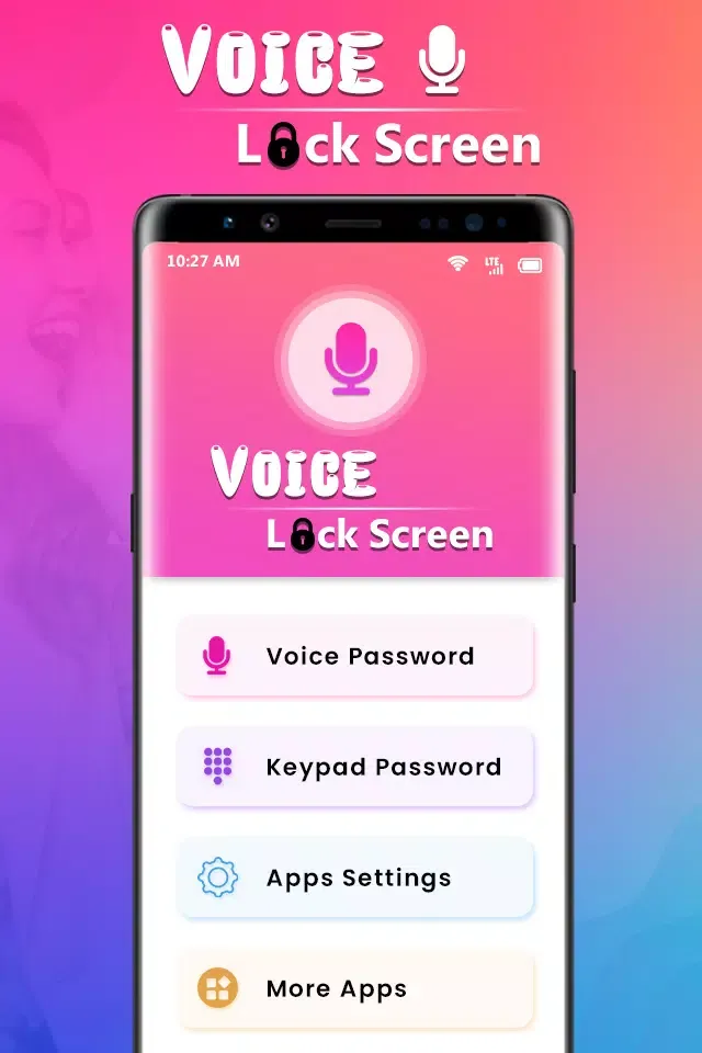 Voice Lock Screen 스크린샷