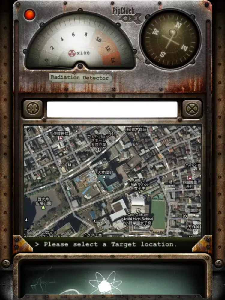 PipClock Nuclear Fallout Survival iPad 應用截圖