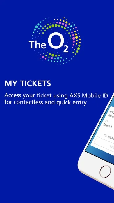 The O2 Venue App 스크린샷