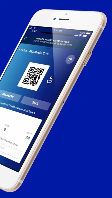The O2 Venue App 스크린샷