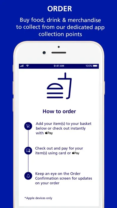 The O2 Venue App 스크린샷