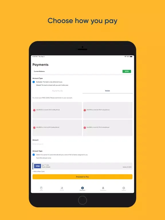 Same Day Pros : Pro App iPad 應用截圖