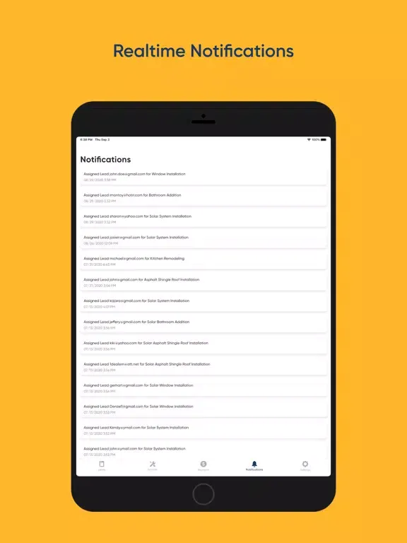 Same Day Pros : Pro App iPad 應用截圖