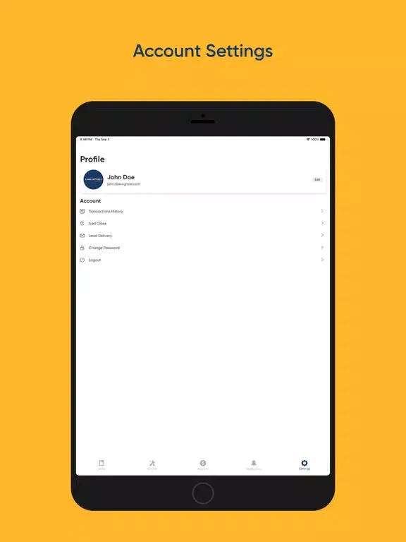 Same Day Pros : Pro App iPad 應用截圖