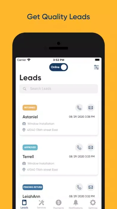 Same Day Pros : Pro App應用截圖