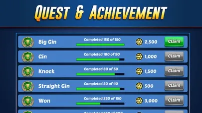 Gin Rummy - Best Card Game スクリーンショット