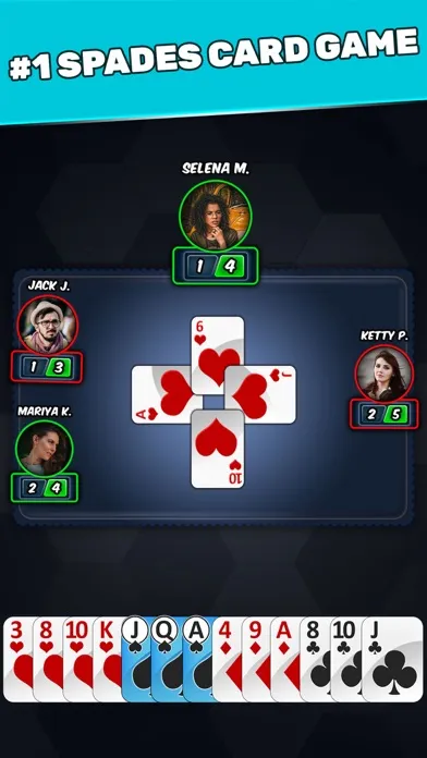 Spades Classic Card Games 스크린샷