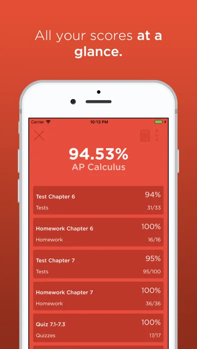 Grades - View your scores应用截图