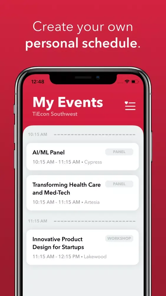 TiECon Southwest Screenshots