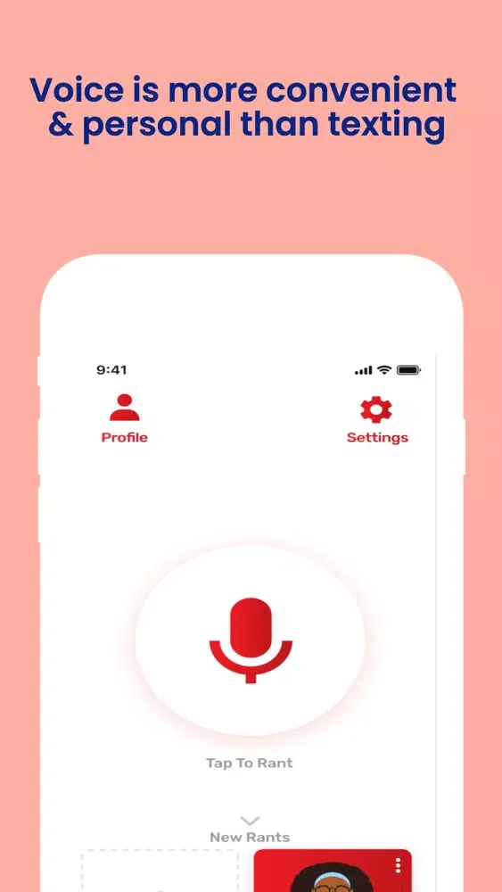 Rant - Disappearing Voice Chat應用截圖