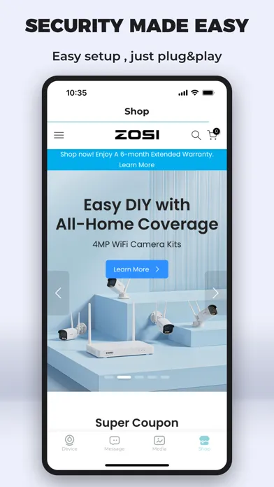 Zosi Smart سکرین شاٹس