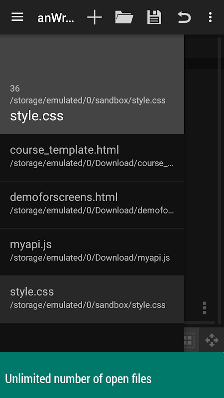 anWriter free Screenshots